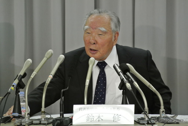 スズキ・鈴木修会長兼社長