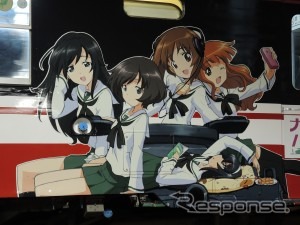 鹿島臨海鉄道大洗駅で「ガールズ＆パンツァー展in大洗駅」…11月30日～12月2日