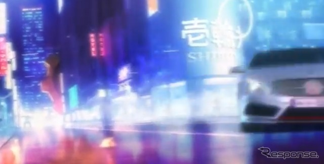 メルセデス×Production I.G…NEXT A-Class オリジナルアニメ30秒CM［動画］
