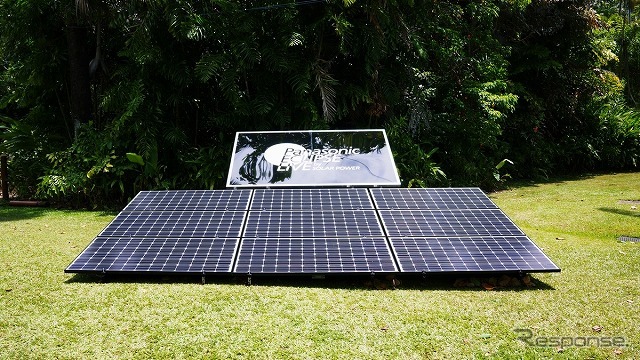 パナソニック、太陽光発電電力による皆既日食ライブ中継