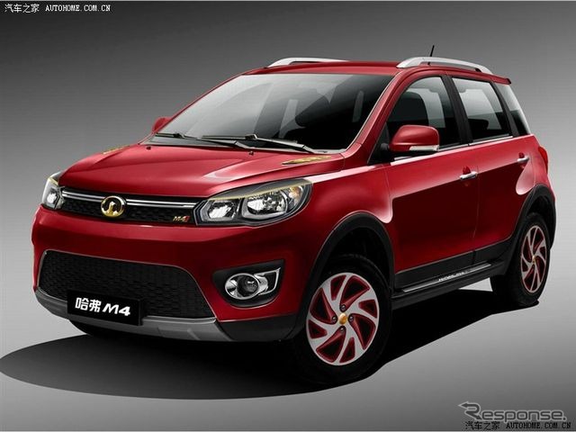 長城汽車Haval M4限定車フロント