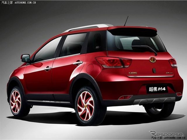 長城汽車Haval M4限定車リア