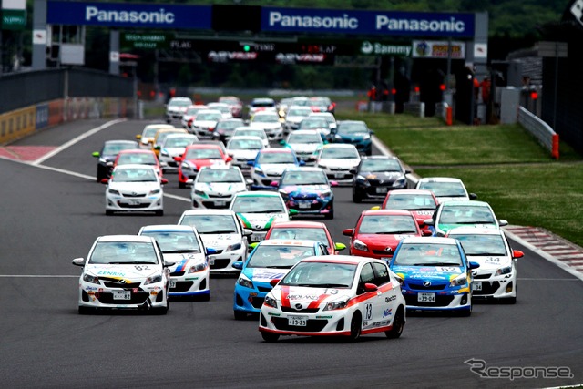【富士スプリントカップ12】ヴィッツレース グランドファイナル戦…予選