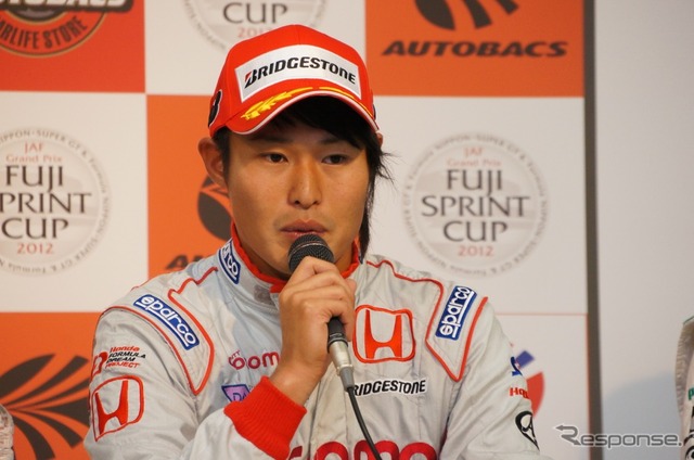 フォーミュラ・ニッポン『DOCOMO TEAM DANDELION RACING』塚越広大選手