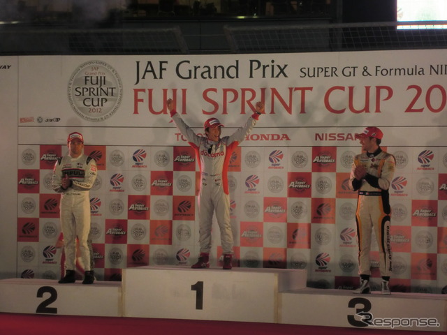 Fニッポンは伊沢が優勝。2位オリベイラ、3位デュバル。