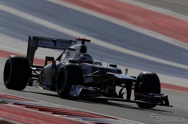 小林可夢偉（ザウバー、USGP 2012年）