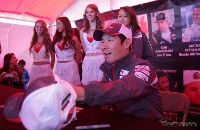 小林可夢偉（ザウバー、USGP 2012年）