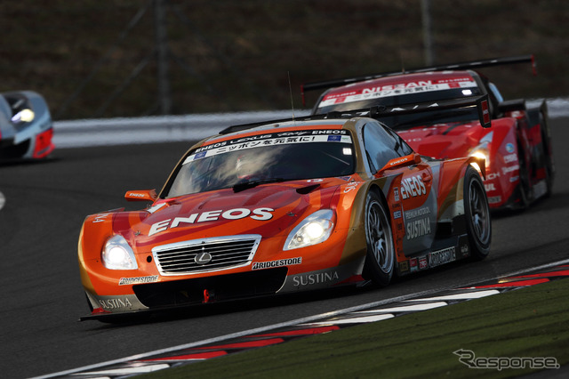 【富士スプリントカップ12】GT500総合優勝はZENT CERUMO SC430立川/平手組