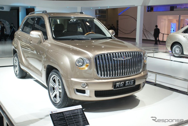吉利汽車のSUVコンセプトカー、ENGLON SX6(北京モーターショー12）