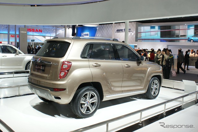 吉利汽車のSUVコンセプトカー、ENGLON SX6(北京モーターショー12）
