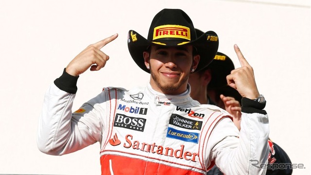 ルイス・ハミルトン(マクラーレン、USGP、2012年)