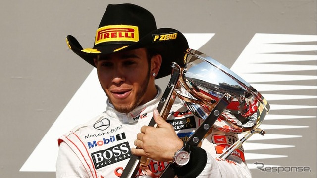 ルイス・ハミルトン(マクラーレン、USGP、2012年)