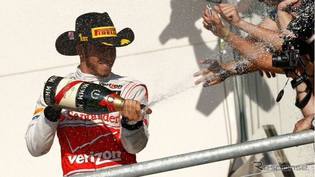 ルイス・ハミルトン(マクラーレン、USGP、2012年)