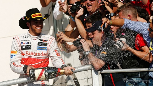 ルイス・ハミルトン(マクラーレン、USGP、2012年)