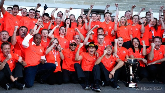 ルイス・ハミルトン(マクラーレン、USGP、2012年)