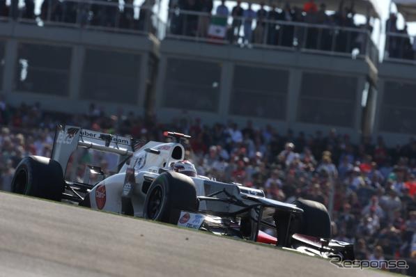 小林可夢偉（ザウバー、USGP、2012年）