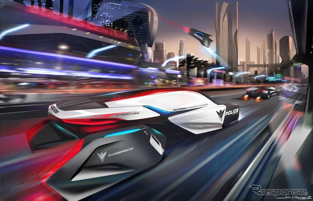 BMWのデザインチャレンジ作品、 eパトロール