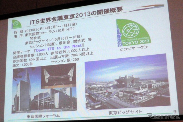 【ITS推進フォーラム12】開幕…ITS世界会議東京大会に向け盛り上げ図る