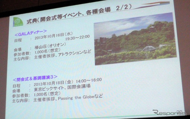 【ITS推進フォーラム12】開幕…ITS世界会議東京大会に向け盛り上げ図る
