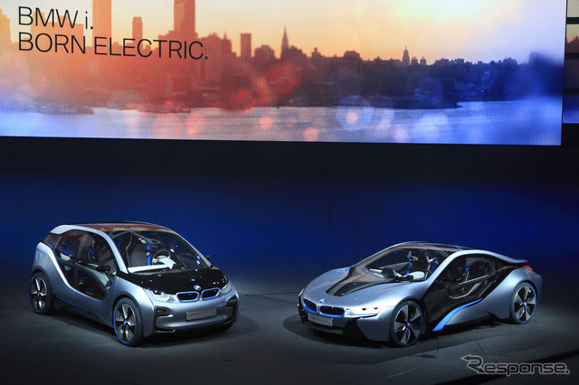 BMW「i」のi3コンセプトとi8コンセプト