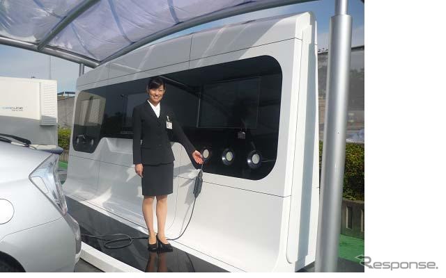 森精機、伊賀事業所に電気自動車ステーションを新設