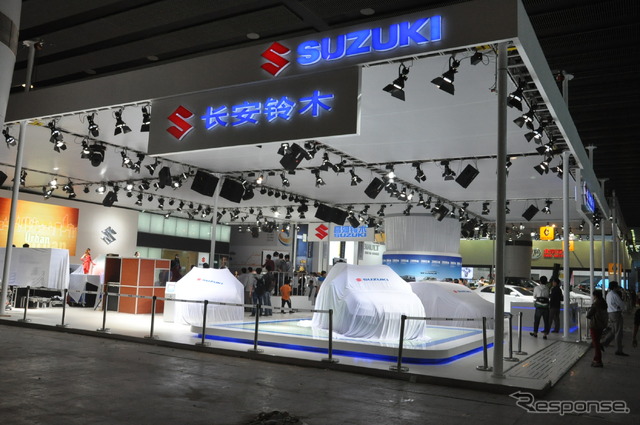 広州モーターショー12 開幕前日のようす