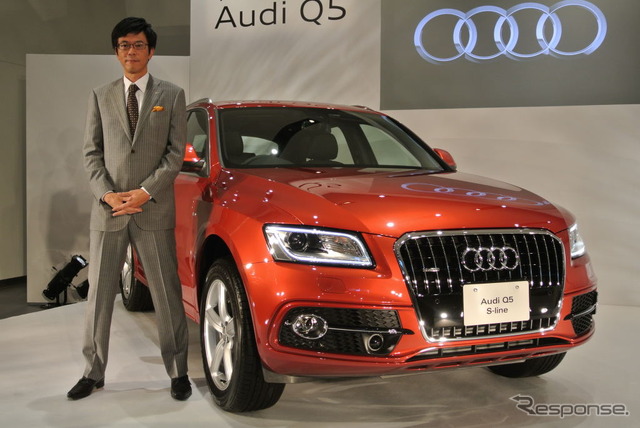 新型アウディQ5発表会