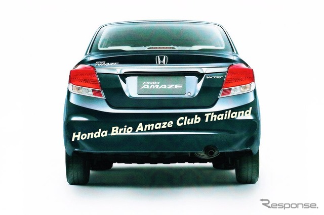タイのファンサイト、「ブリオ アメイズ クラブ」がFacebookページで公開したホンダ ブリオ アメイズのリーク写真