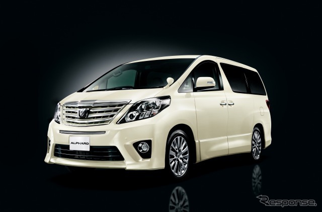 「ミニバン」の代表車種、アルファード