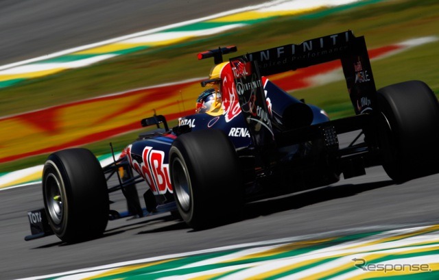 ベッテル（レッドブル、2011年F1ブラジルGP）