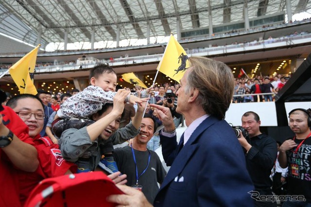 フェラーリの中国進出20周年記念イベント