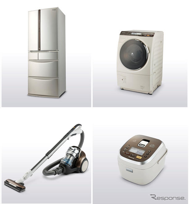 ●再生材利用家電商品Panasonic 資源循環型商品群/パナソニック