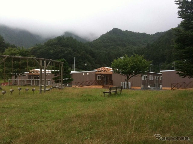 ●仮設住宅団地釜石・平田地区コミュニティケア型仮設住宅団地/岩手県+岩手県釜石市+東京大学高齢社会総合研究機構