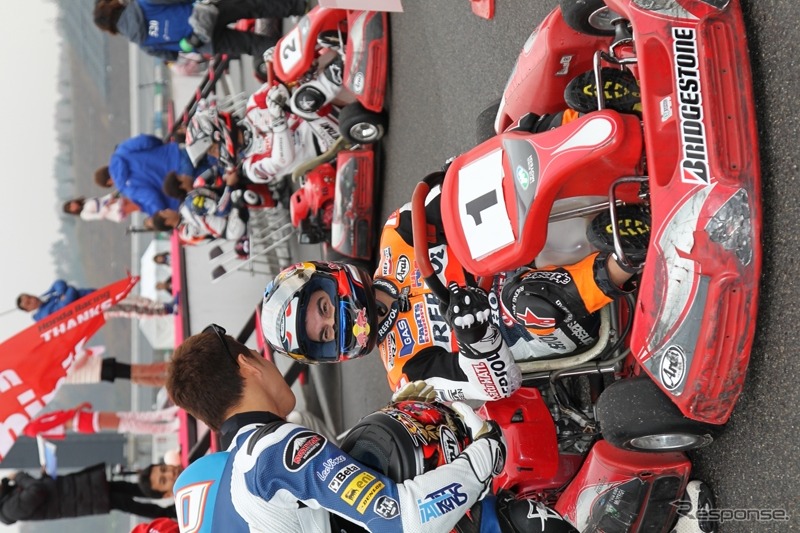 【ホンダレーシングサンクスデイ12】佐藤琢磨が盛り上げたスペシャルカート大会