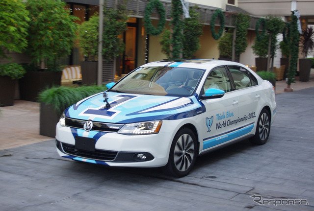 VW ジェッタハイブリッド(Think Blue. World Championship)