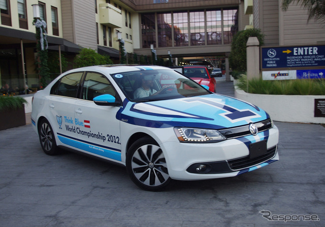VW ジェッタハイブリッド(Think Blue. World Championship)