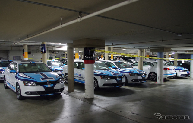 VW ジェッタハイブリッド(Think Blue. World Championship)