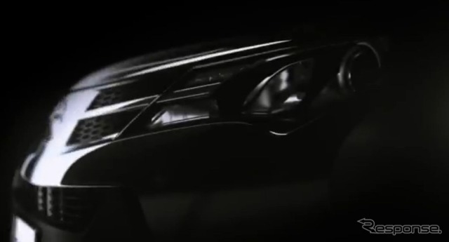新型トヨタRAV4のティーザー映像（動画キャプチャ）