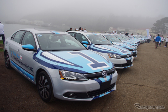 VW ジェッタハイブリッド Think Blue. World Championship 2012仕様