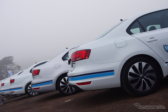 VW ジェッタハイブリッド Think Blue. World Championship 2012仕様