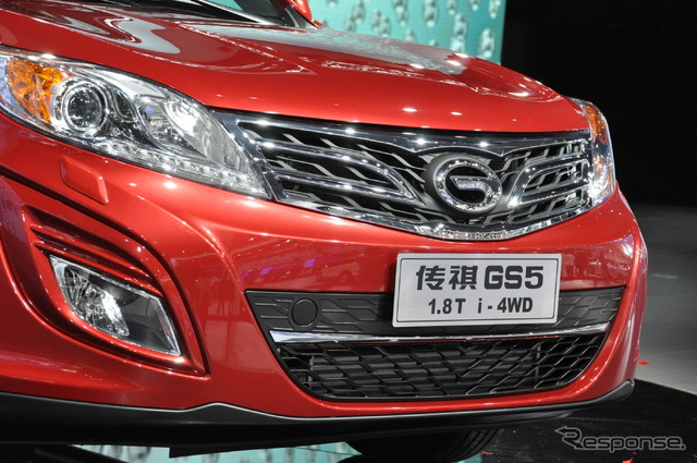 Trumpchi GS5(広州モーターショー12)