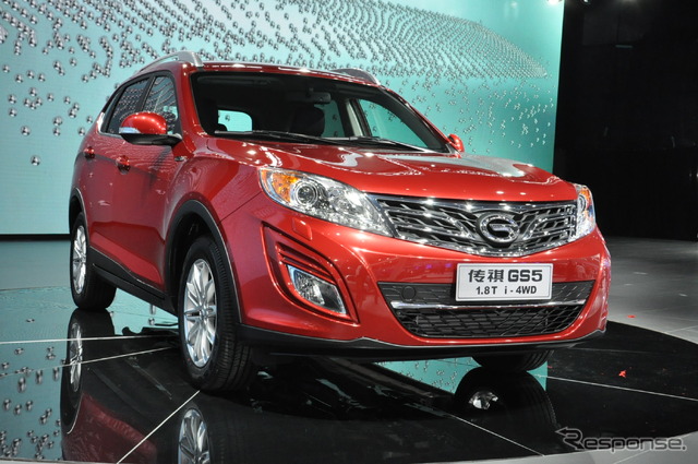 Trumpchi GS5(広州モーターショー12)