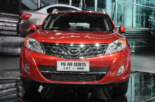 Trumpchi GS5(広州モーターショー12)