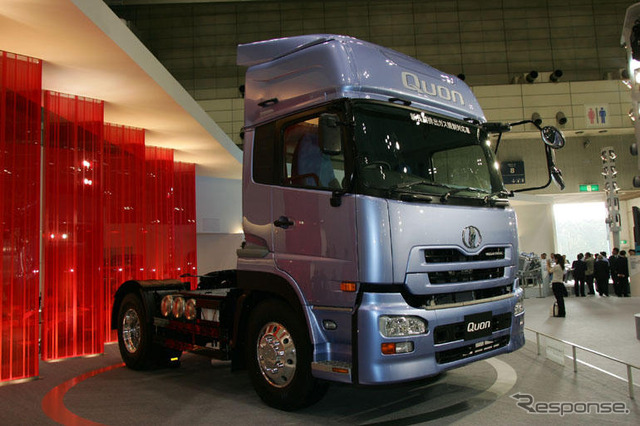 【株価】尿素トラック発売も反落…日産ディーゼル