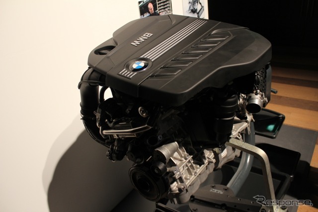 直列6気筒BMWツインパワーターボディーゼルエンジン