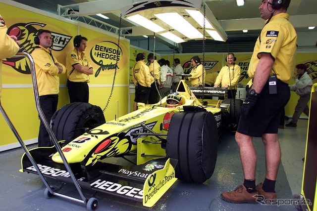【ホンダF1ストーキング】悪天候に苦しむジョーダン