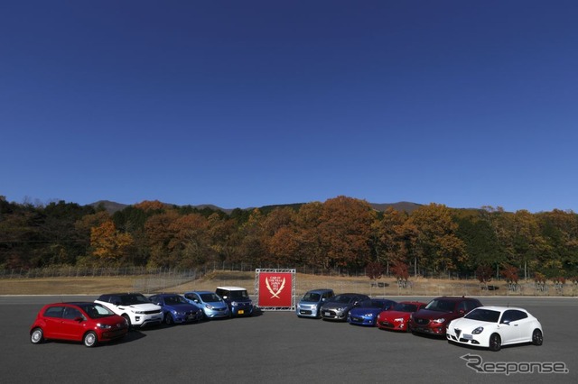 2012-2013 COTY 10ベストカー発表のようす