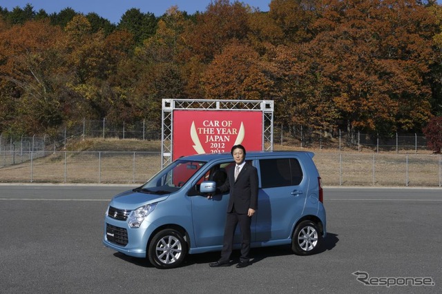 2012-2013 COTY 10ベストカー発表のようす