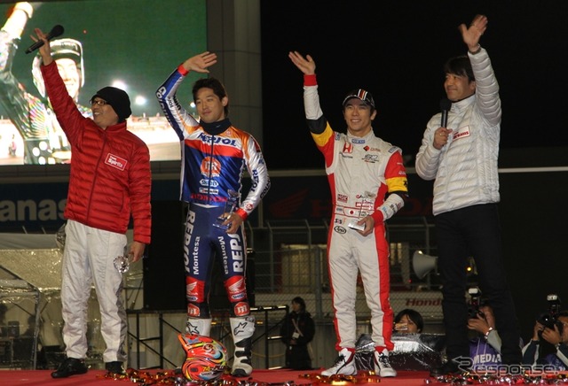 【ホンダレーシングサンクスデイ12】優勝はTeam Spirits…MVPは琢磨＆藤波に