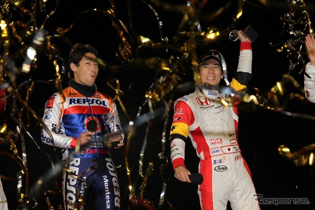 【ホンダレーシングサンクスデイ12】優勝はTeam Spirits…MVPは琢磨＆藤波に